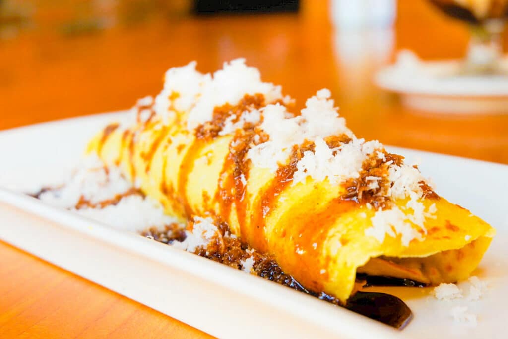 Balinese Pancake at Chops&Hops Restaurant