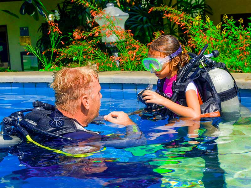 Diving courses for children in SSI Explorer